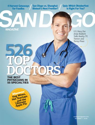 October 2011 Cover San Diego Magazine - Top Doctors Issue
