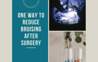 one way to reduce bruising after surgery