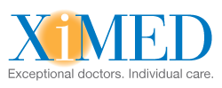 Ximed Medical Building Logo