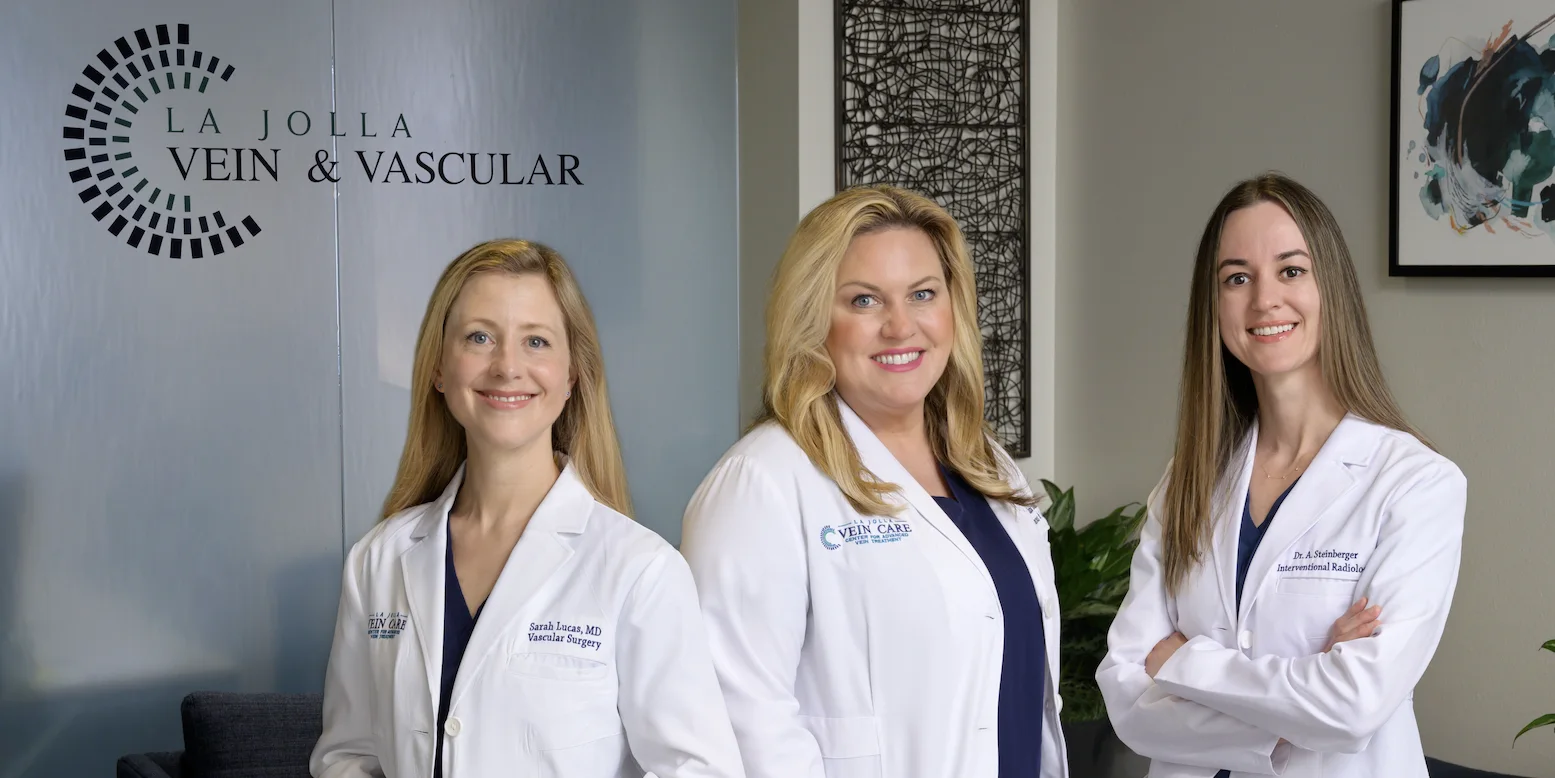 La Jolla Vein & Vascular Doctors: Sarah Lucas, Nisha Bunke and Amanda Steinberger