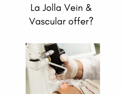 What 3 cosmetic services does La Jolla Vein & Vascular offer?